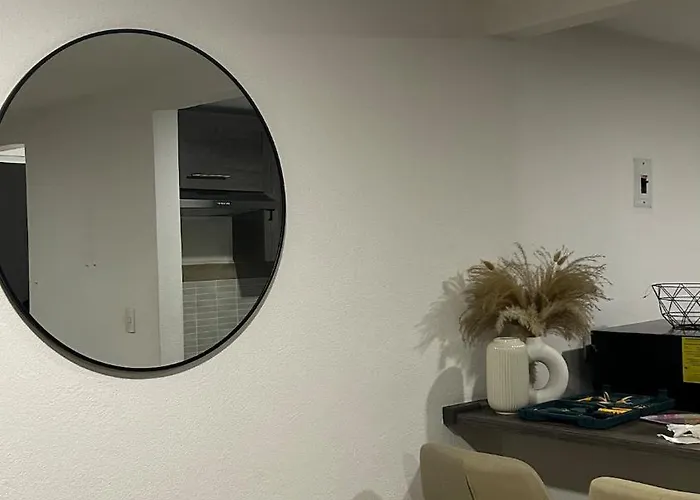 Apartment A Pasos Del Aeropuerto Aicm,comodo Y Practico, 2 Camas